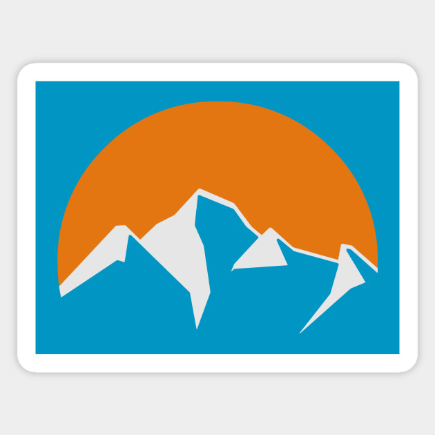 mountain sun icon
